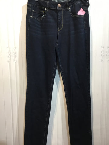 American Eagle Size L/12 Blue Bottoms