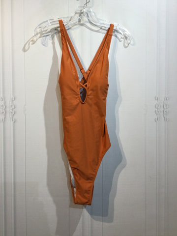 NWT - Cupshe Size M Orange SWIMWEAR/COVER UP