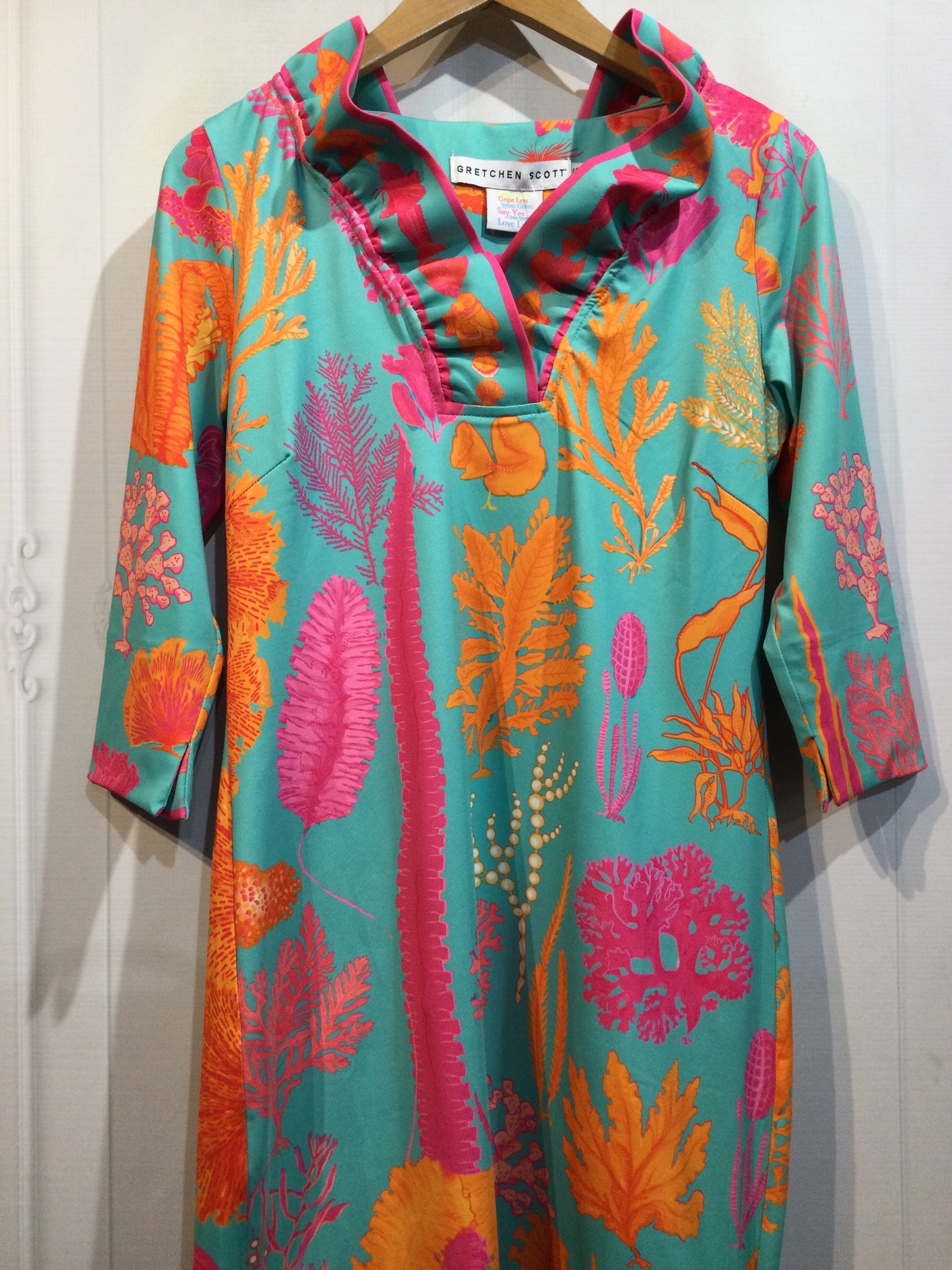 LUXURY Gretchen Scott Size Extra Small Blue DRESS/1 PIECE