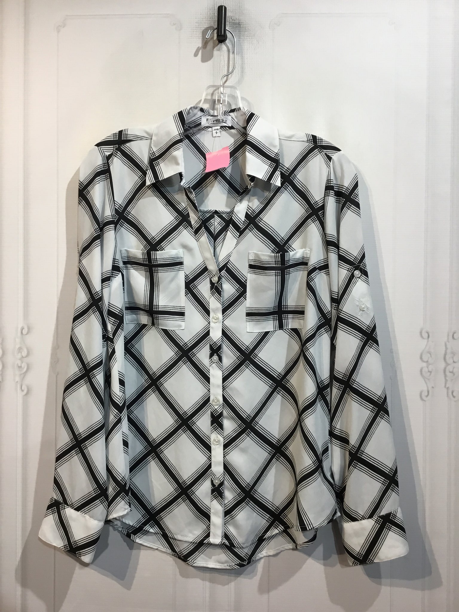 Express Size Small White Tops