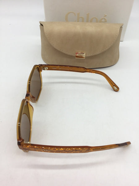 LUXURY Chloe Brown Sunglasses
