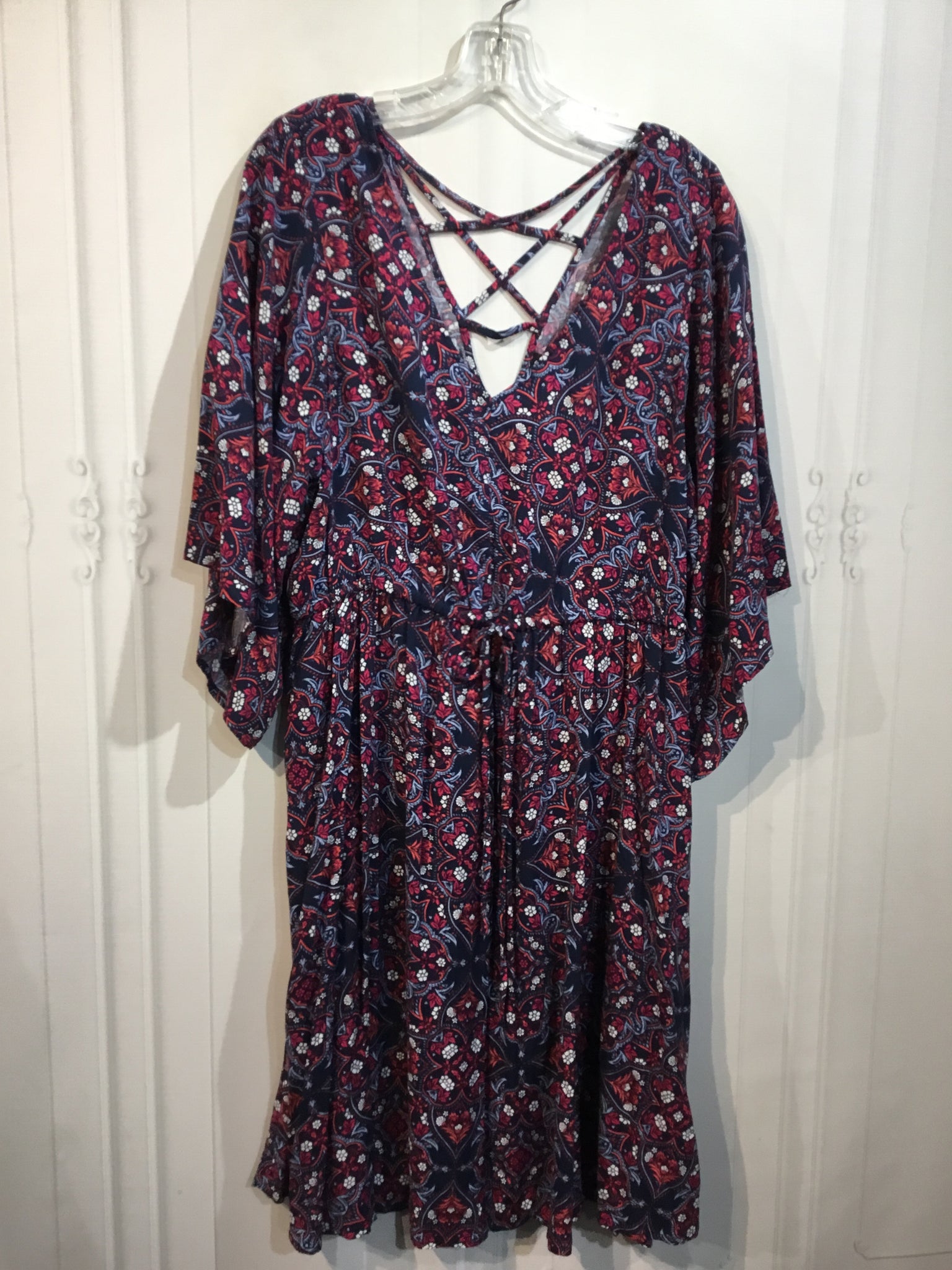 Torrid Size 2X Blue DRESS/1 PIECE