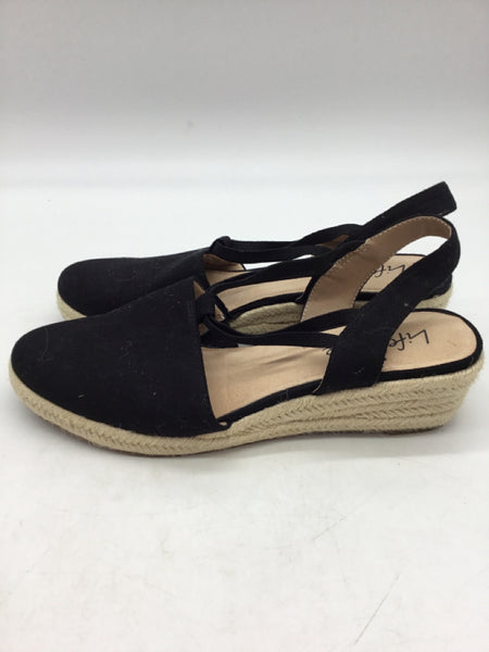 Lifestride Size 8 Black Shoes