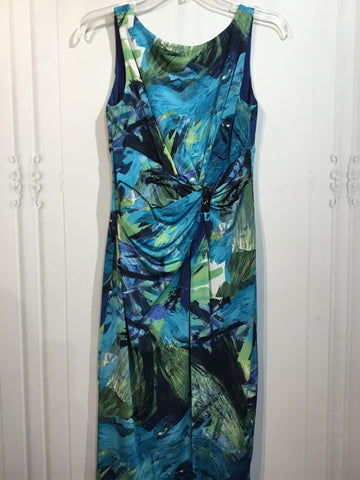 Anne Klein Size S/4 Blue DRESS/1 PIECE