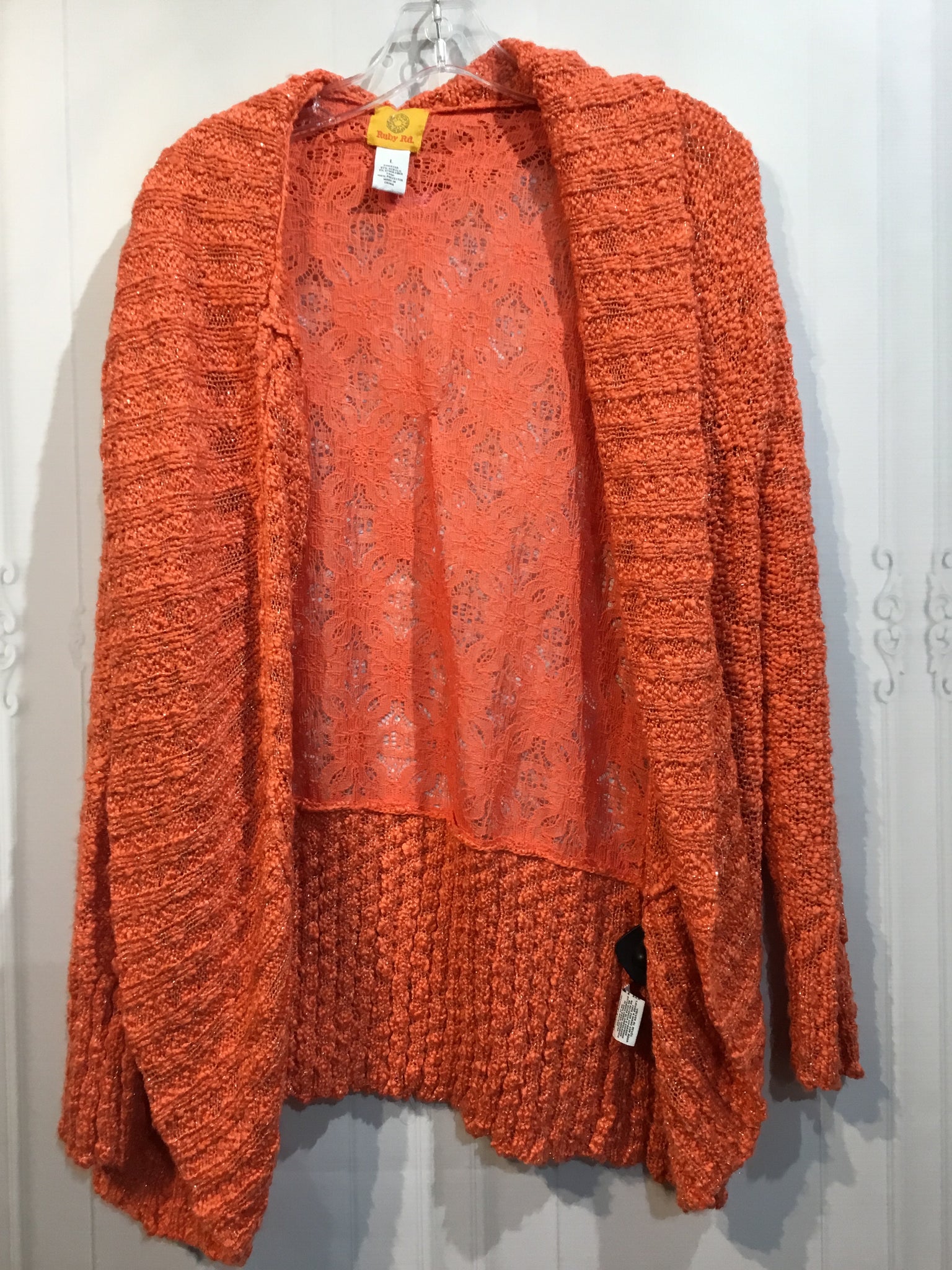 Ruby Rd Size Large Orange Tops