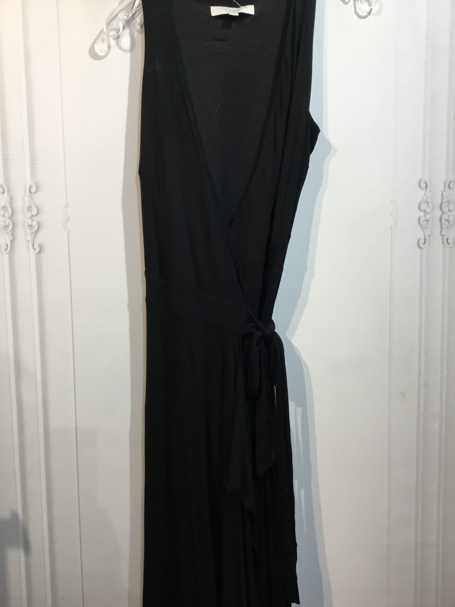 LOFT Size XS Black DRESS/1 PIECE