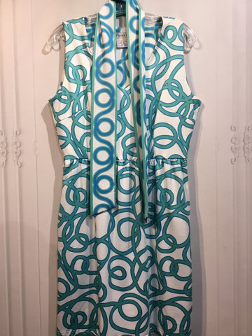 LUXURY Gretchen Scott Size Medium White DRESS/1 PIECE