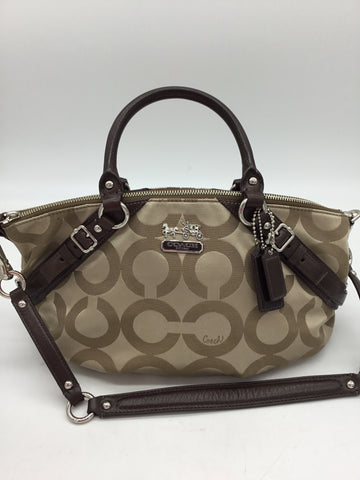 Coach Size Small Brown Purses/Wallets