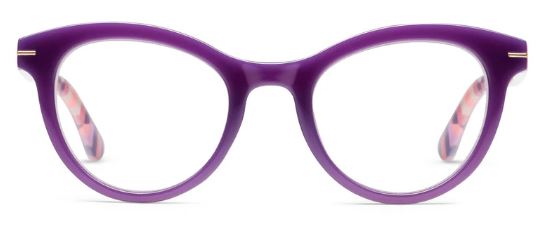 Daphne  -  Purple/Coral Check  -  STRENGTH  1.50