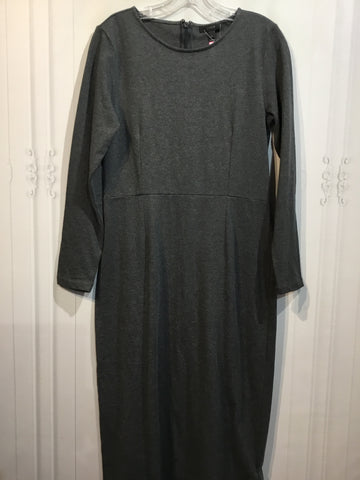 NWT JCREW Size M/8 Grey DRESS/1 PIECE