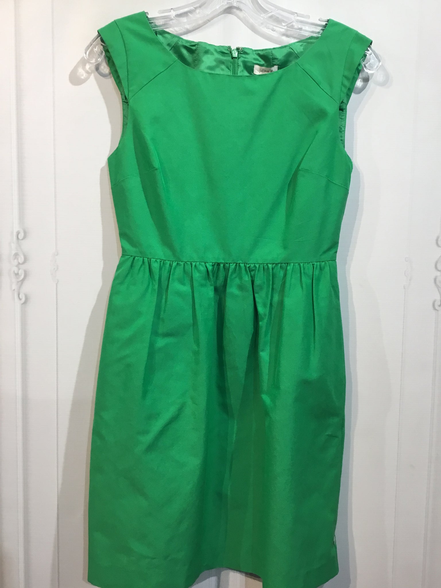 JCREW Size XS/2 Green DRESS/1 PIECE