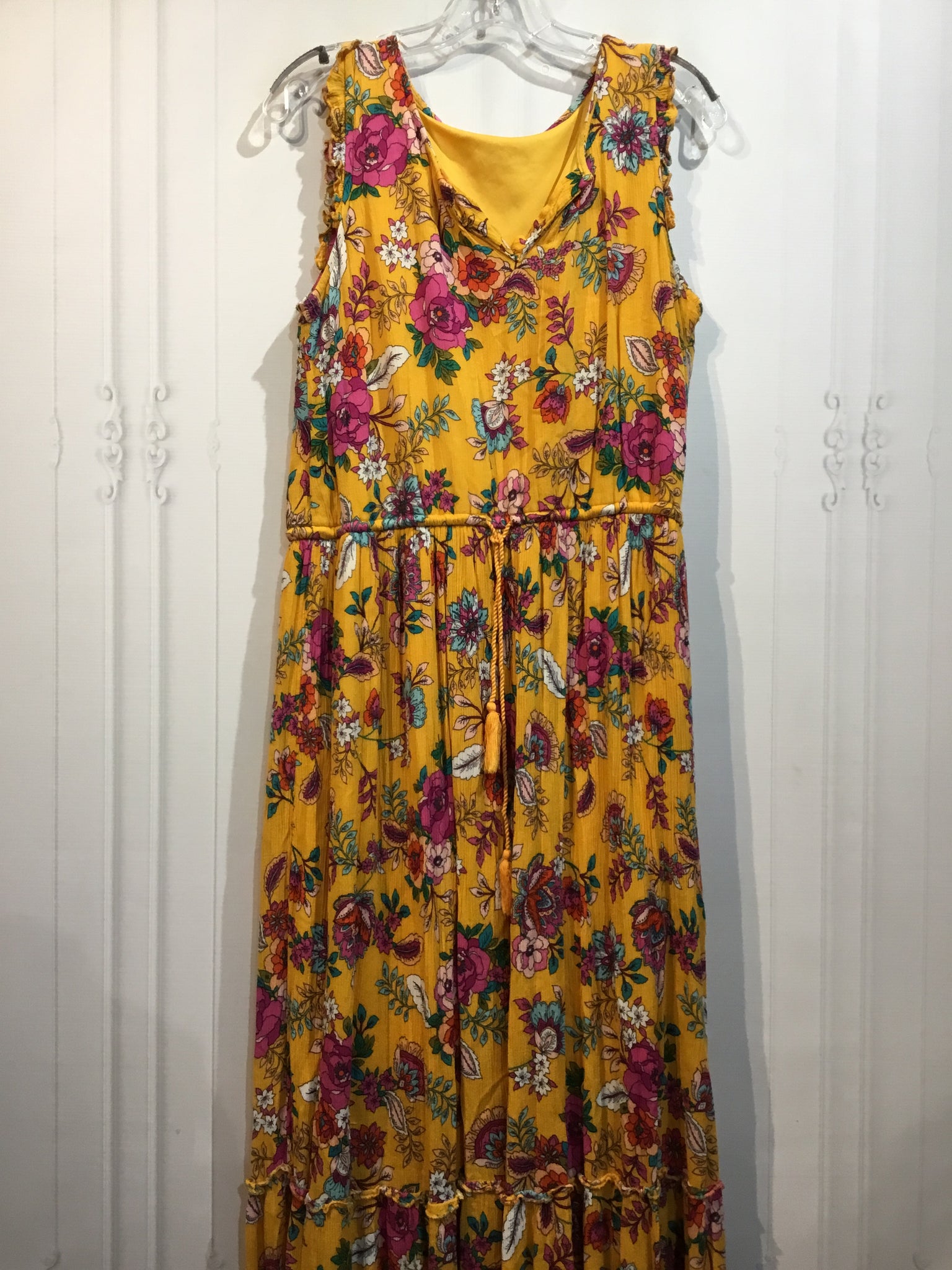 ana Size L Yellow DRESS/1 PIECE