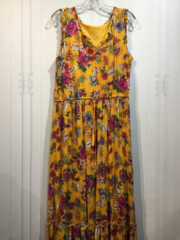 ana Size L Yellow DRESS/1 PIECE