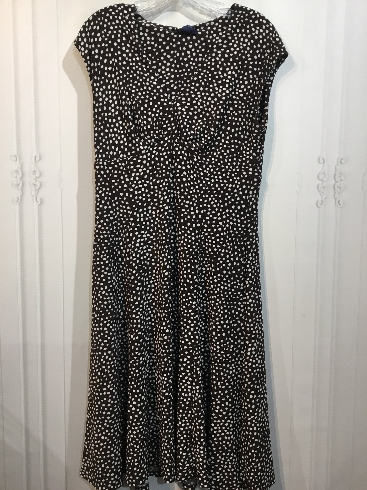 Chaps Size M Brown DRESS/1 PIECE