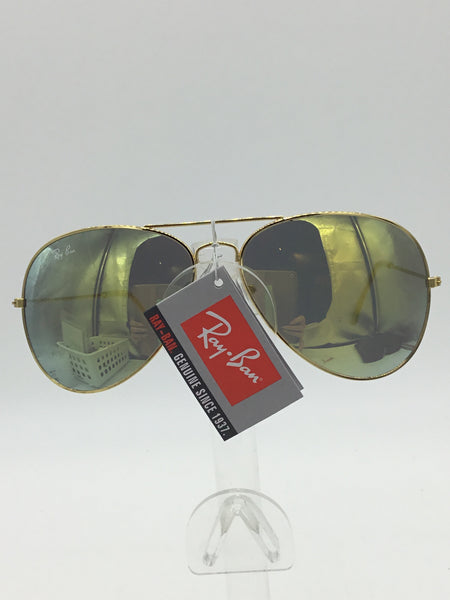 NWT Ray Ban Gold Sunglasses