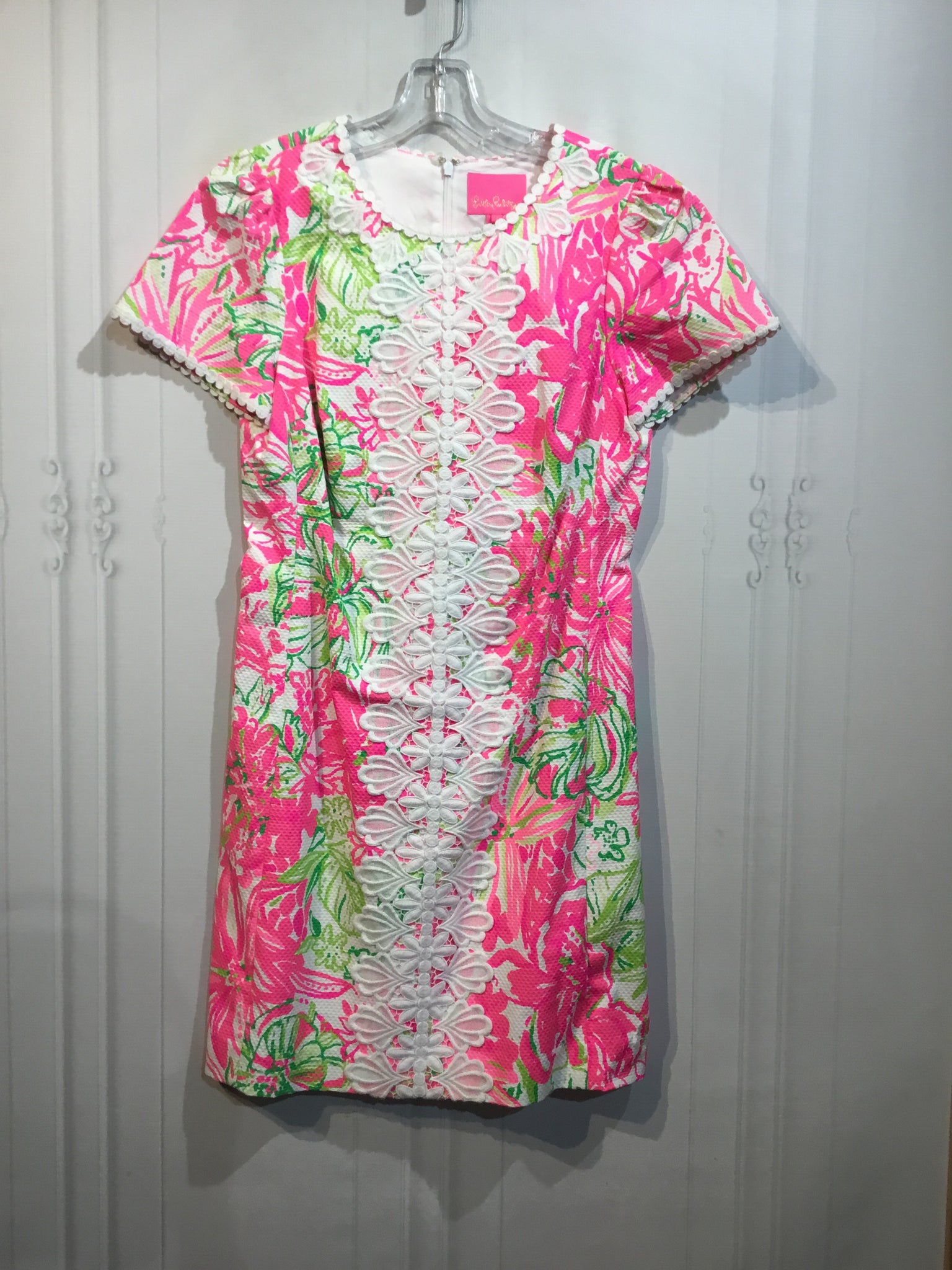 Lilly Pulitzer Size M/8 Pink DRESS/1 PIECE