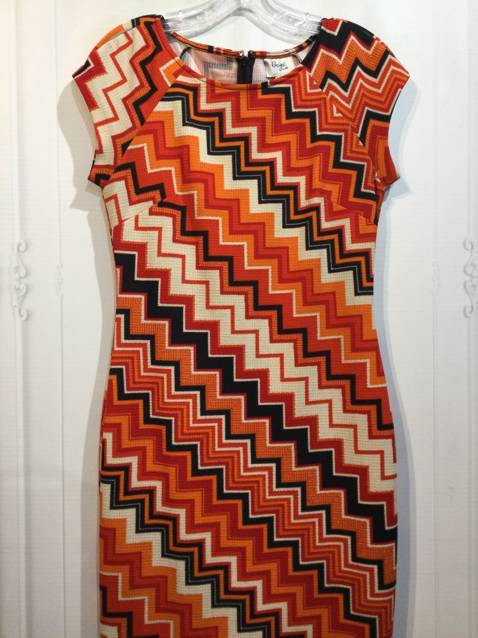 Beige by eci Size S/4 Orange DRESS/1 PIECE