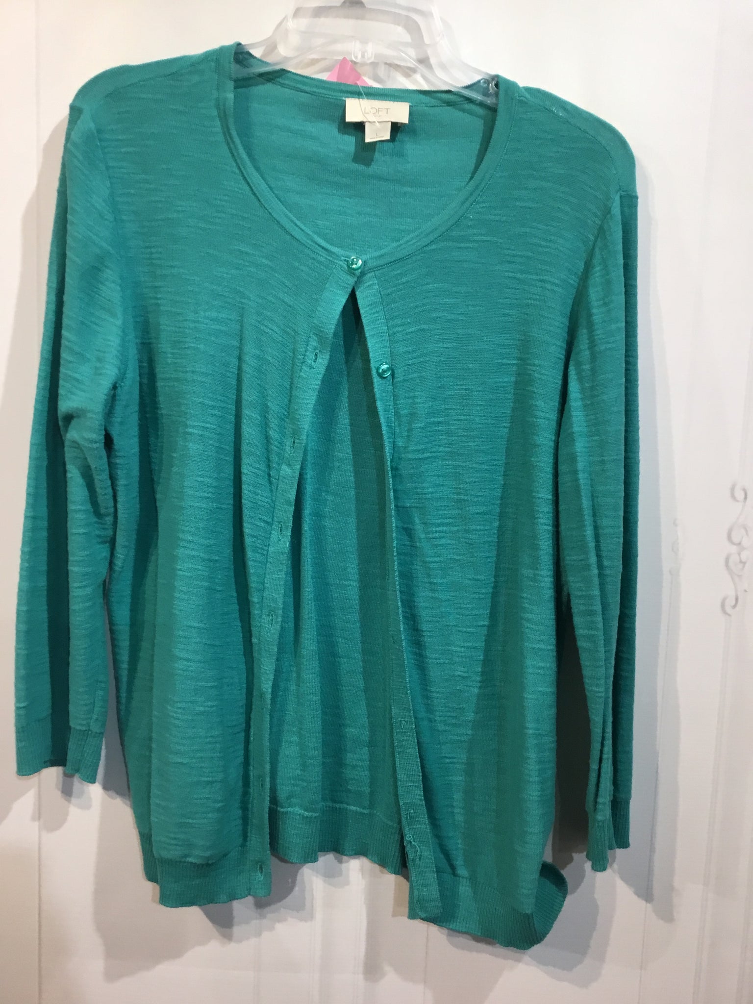 LOFT Size Large Green Tops