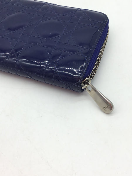 LUXURY Christian Dior Blue Purses/Wallets