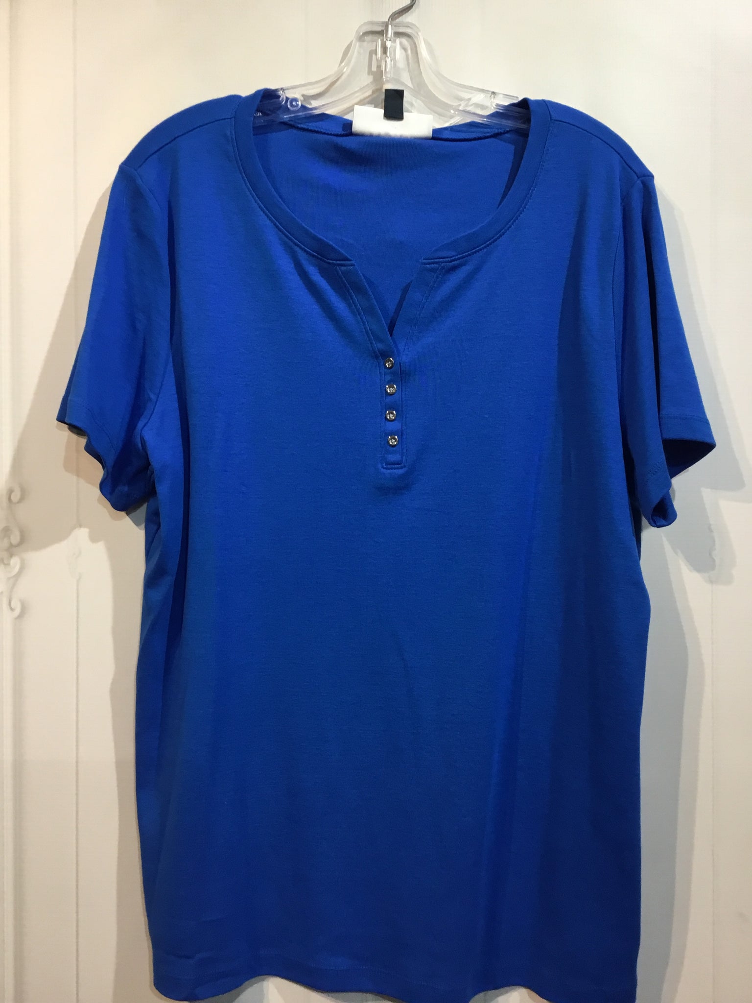 Karen Scott Size Extra Large Blue Tops