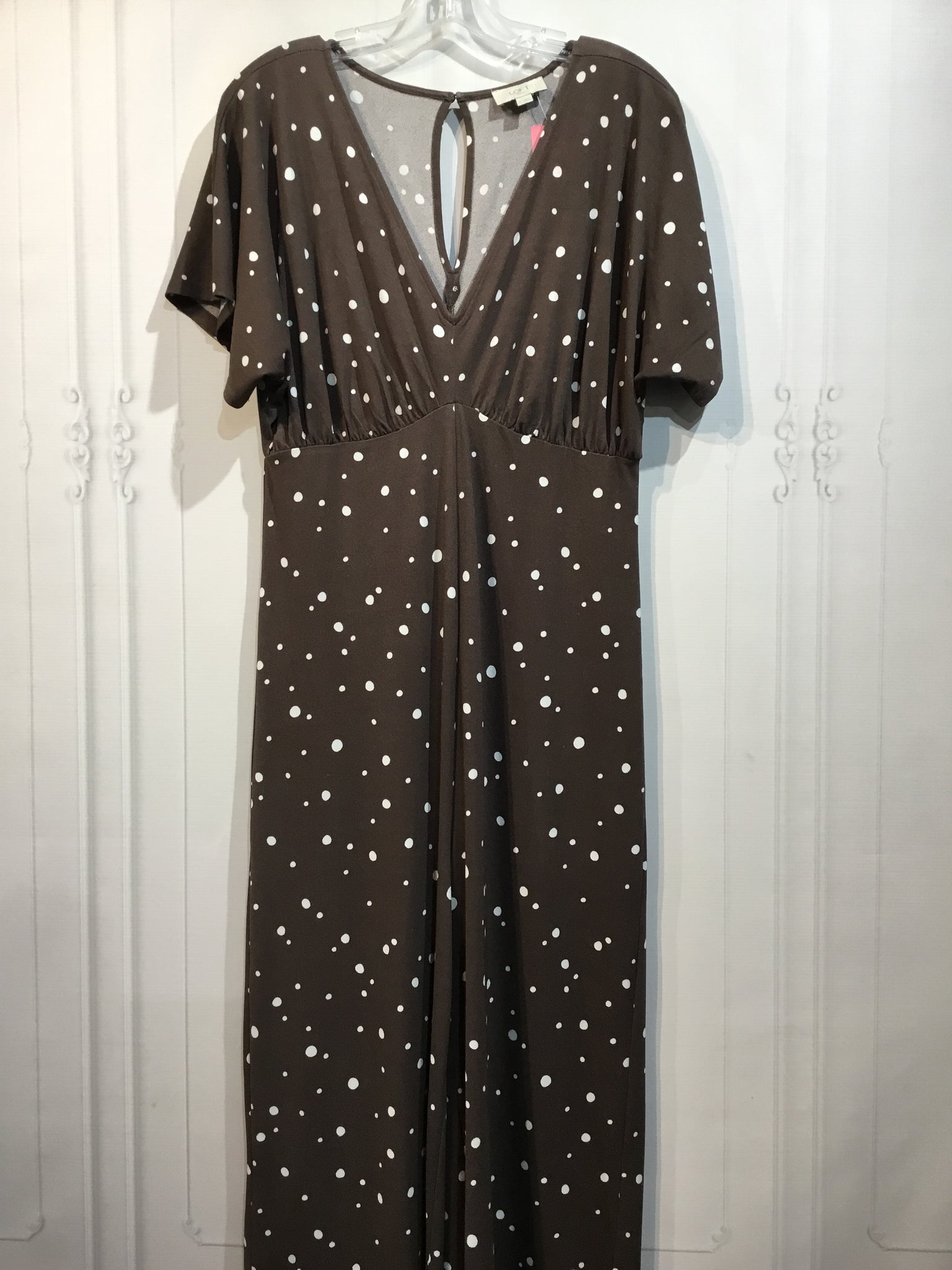 LOFT Size M/10 Brown DRESS/1 PIECE