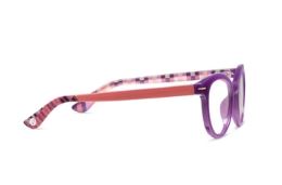 Daphne  -  Purple/Coral Check  -  STRENGTH  1.50