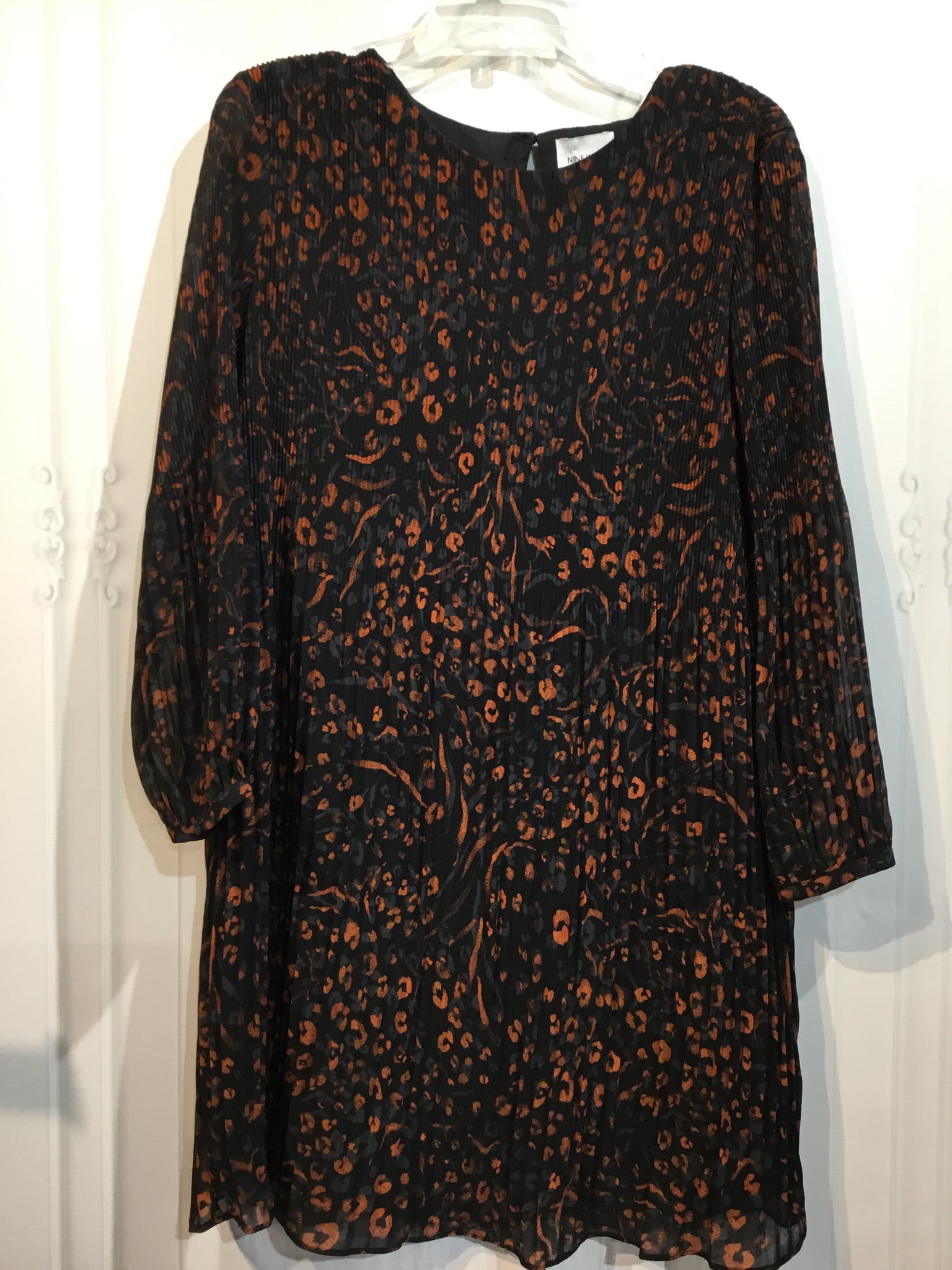 Nine West Size Large Black DRESS/1 PIECE