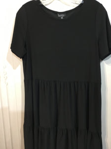 Nicole Miller Size Medium Black DRESS/1 PIECE