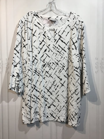 JM Collection Size Extra Large White Tops