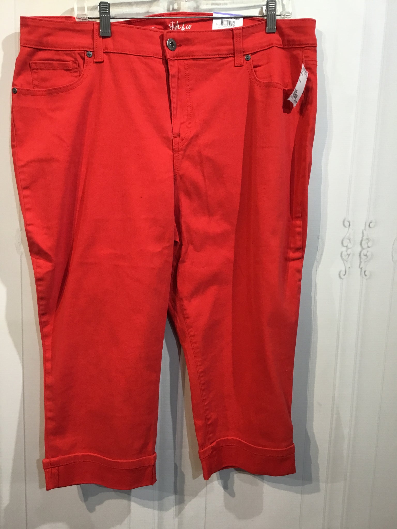 Style & Co Size XL/18 Red Bottoms