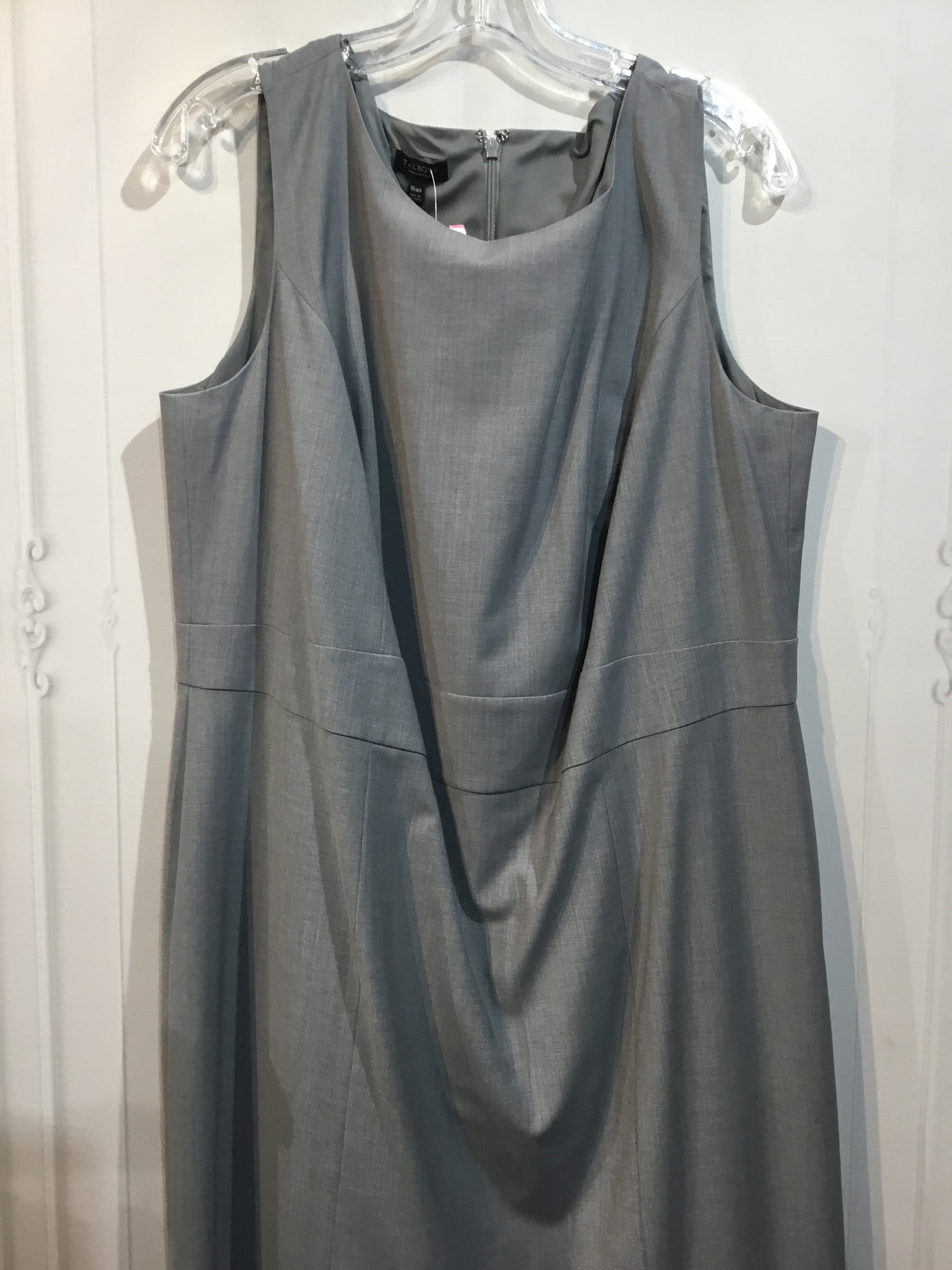 Talbots Size XLP Grey DRESS/1 PIECE
