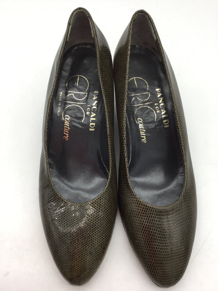 Pancaldi Size 7.5 Brown Shoes