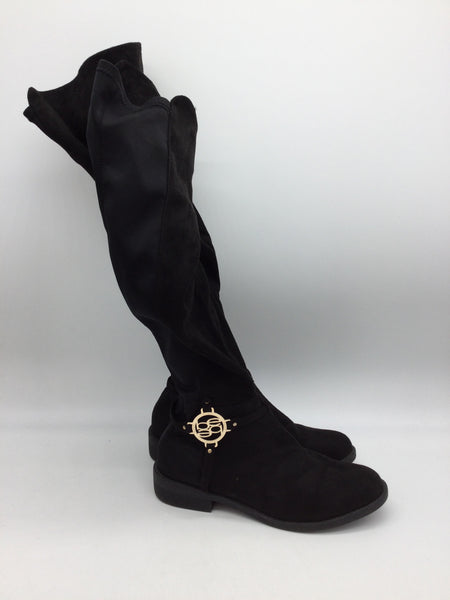 bebe Size 8.5 Black Shoes