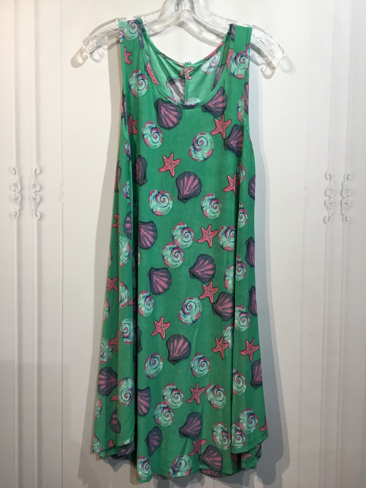 Isla Bonita Size Medium Green DRESS/1 PIECE