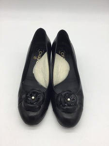 CHANEL Size 8.5 Black Chanel