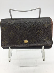 Louis Vuitton Brown Monogram Porte Monnaie Billets Tresor Wallet
