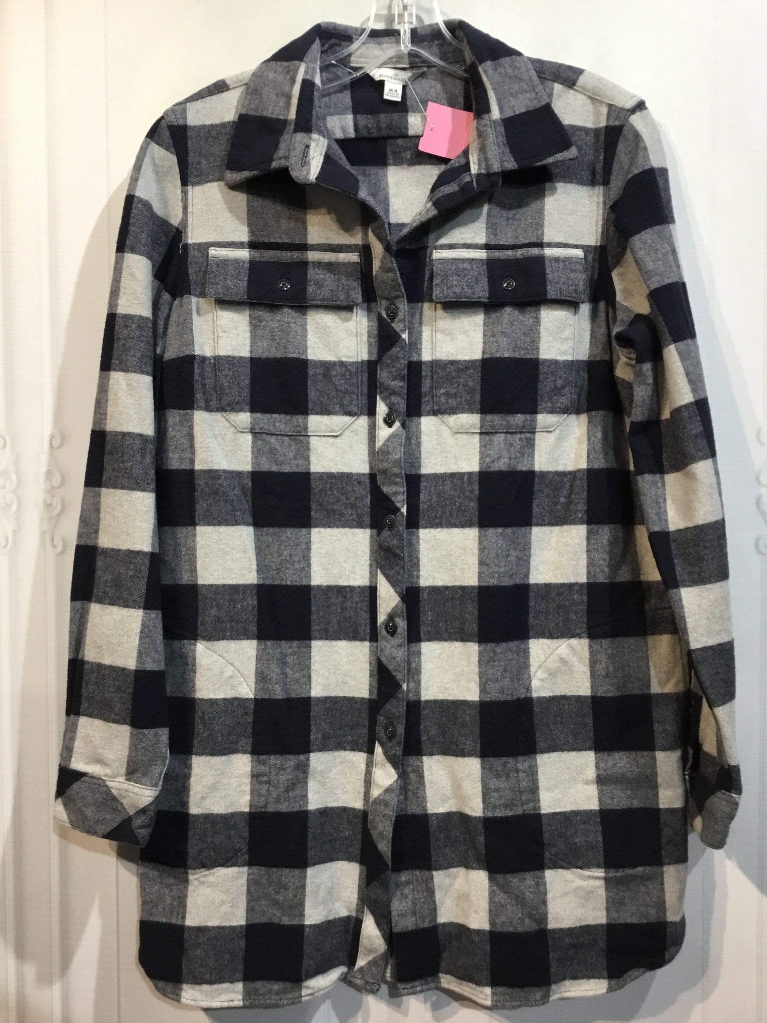 LL Bean Size Medium Grey Tops