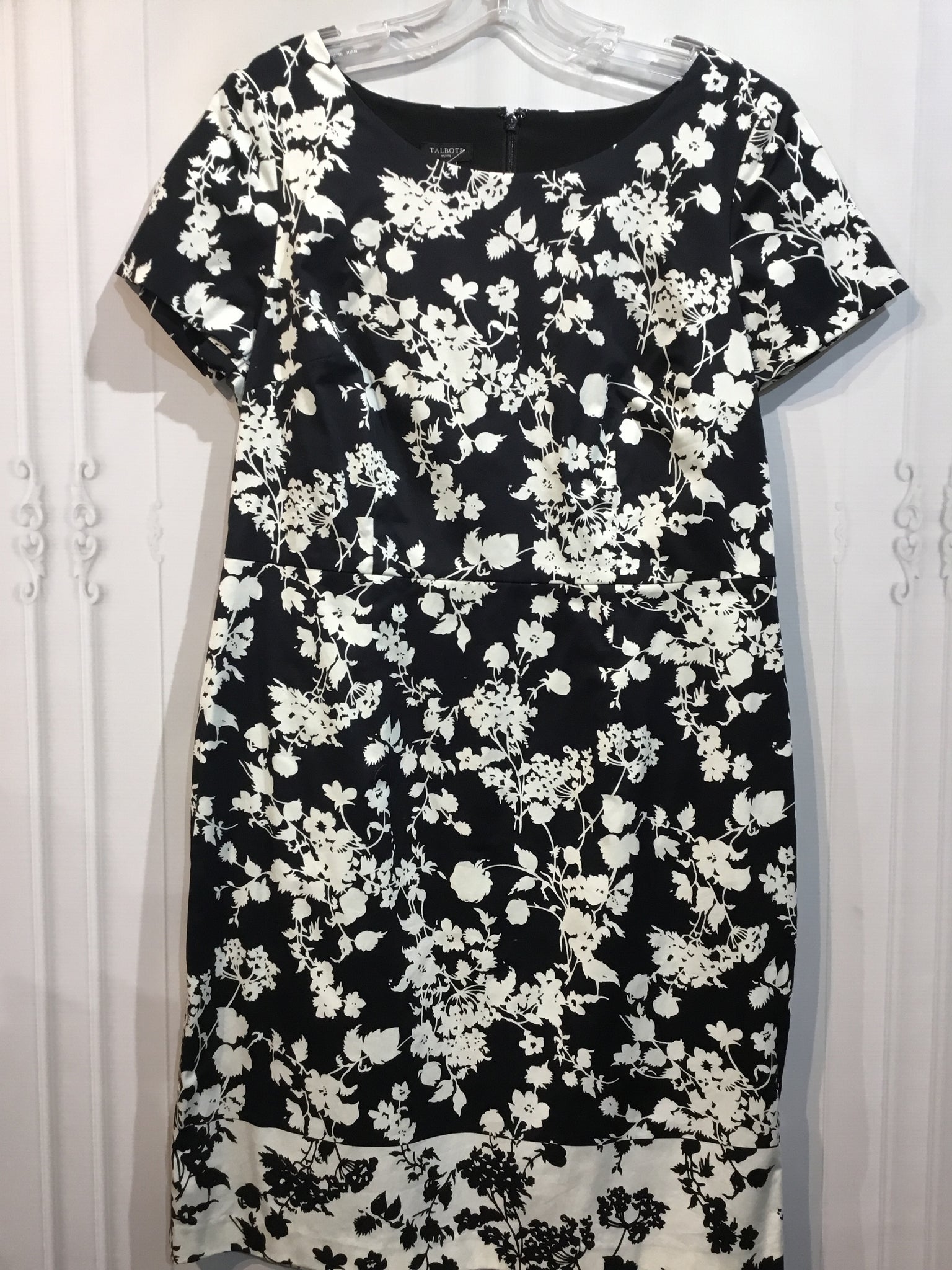 Talbots Size LP Black DRESS/1 PIECE