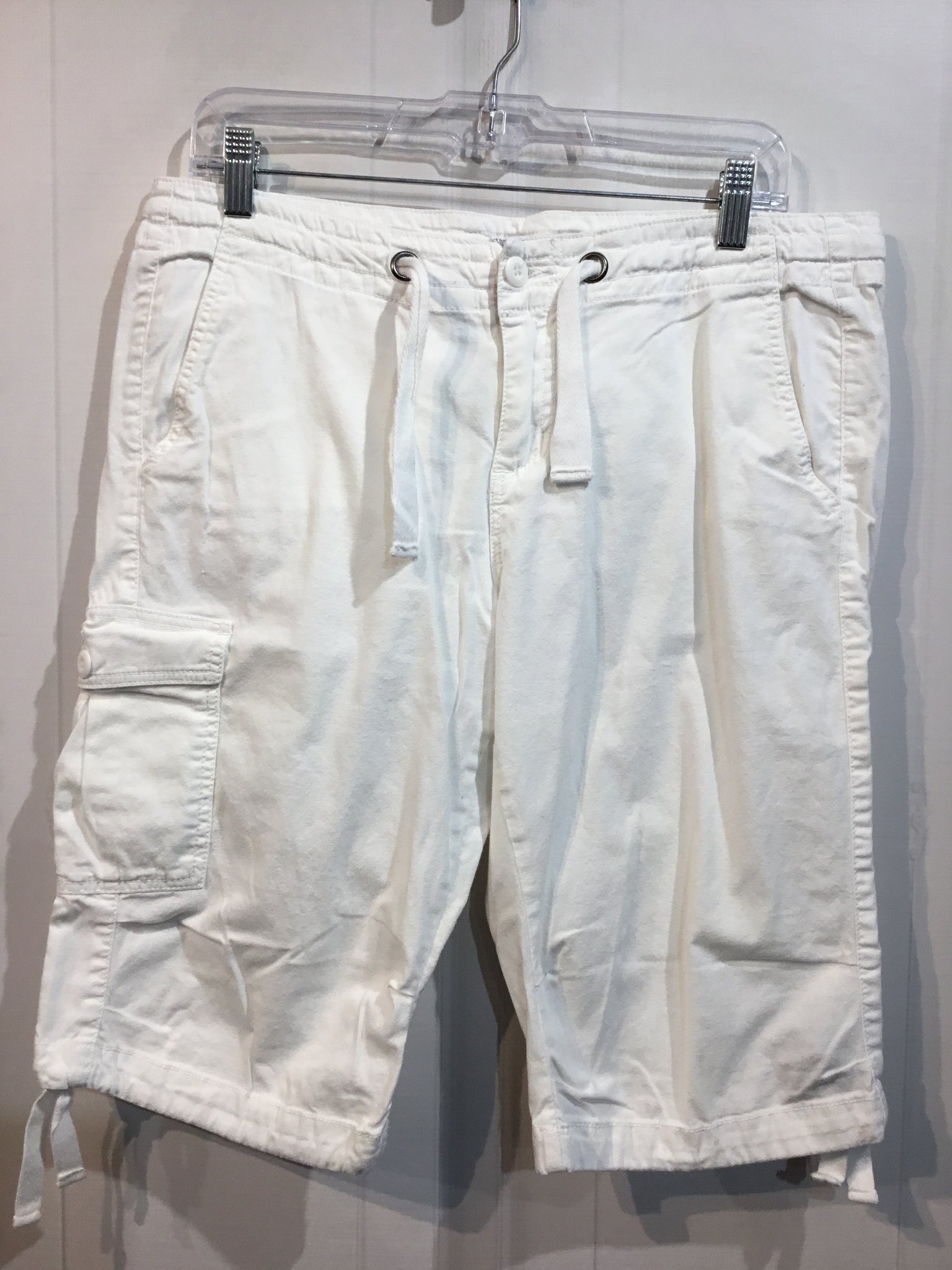Prana Size M/10 White Bottoms
