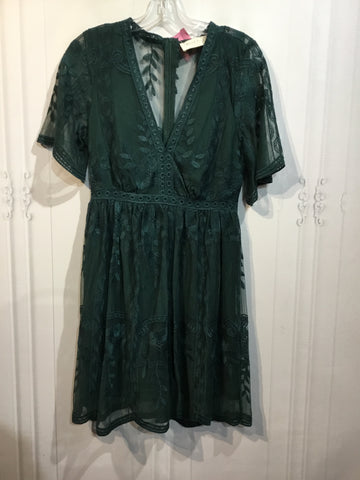 Bella Ella Boutique Size S Green DRESS/1 PIECE