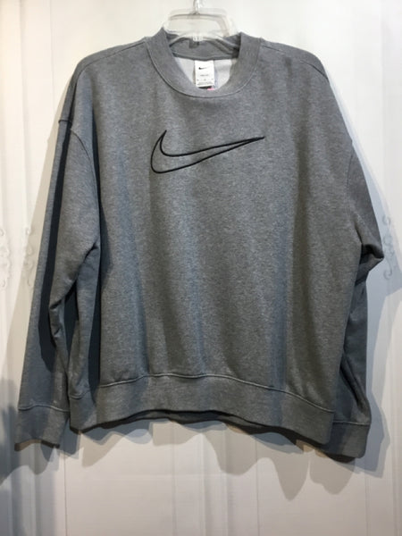 NIKE Size Medium Grey Tops
