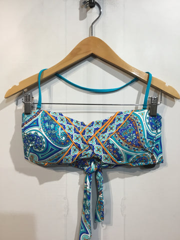 LUXURY - Trina Turk Size M Blue SWIMWEAR/COVER UP