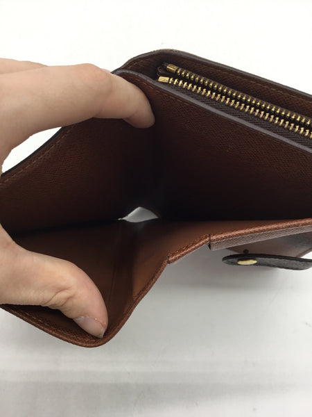 Louis Vuitton Size Small Brown Louis Vuitton Porte-Papier Zippe