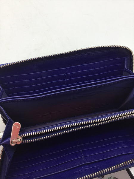 LUXURY Christian Dior Blue Purses/Wallets