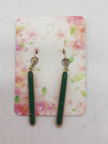 Green Earrings