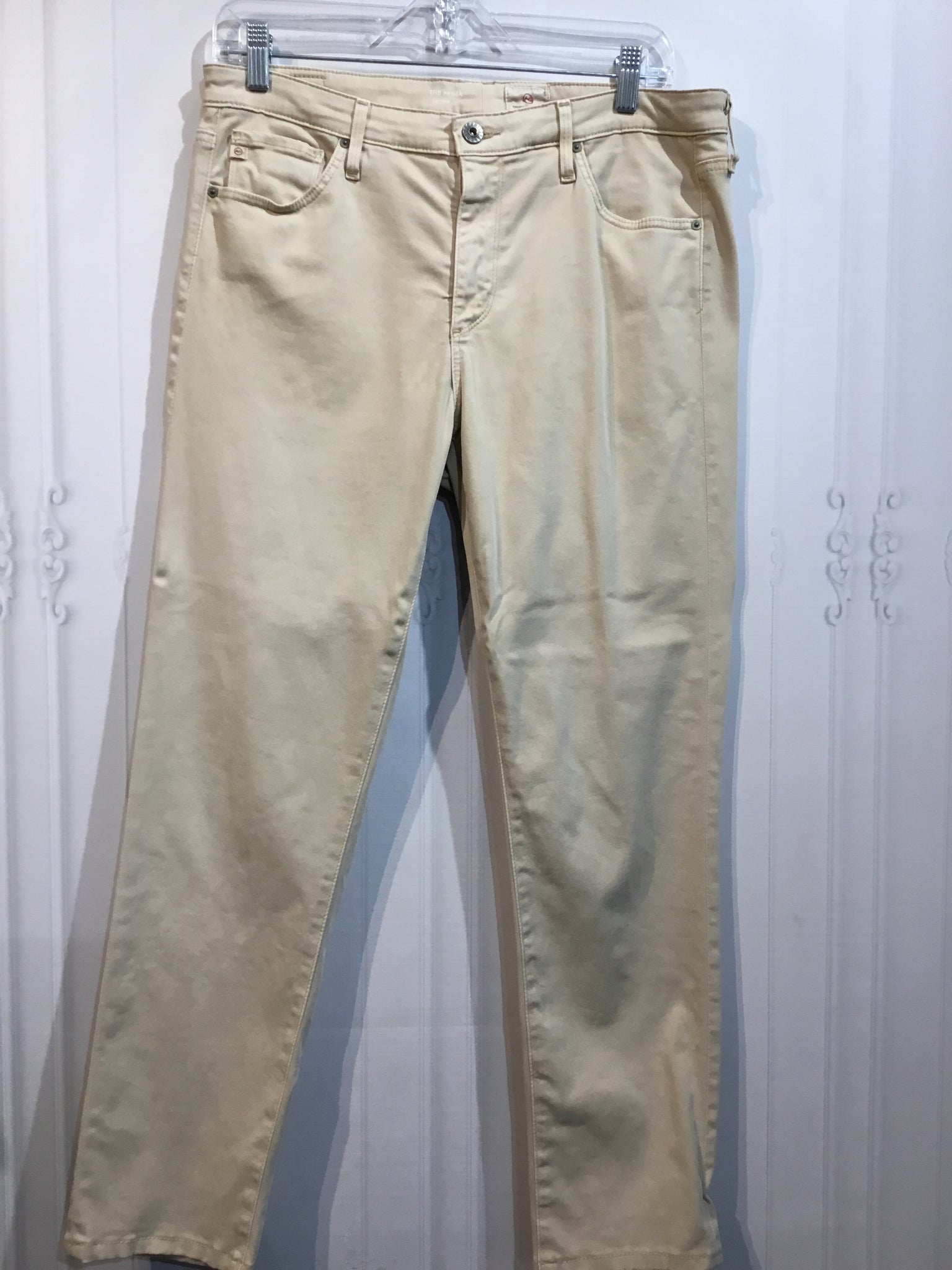 Adriano  Goldschmied Size Medium Beige Bottoms