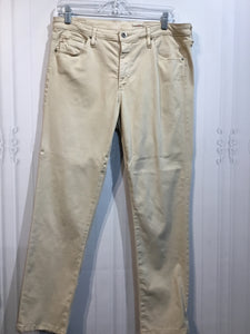 Adriano  Goldschmied Size Medium Beige Bottoms