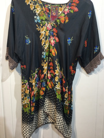 LUXURY - Johnny Was Size XS Blue Tops