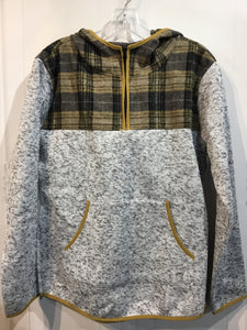 Hem & Thread Size Medium Grey Tops
