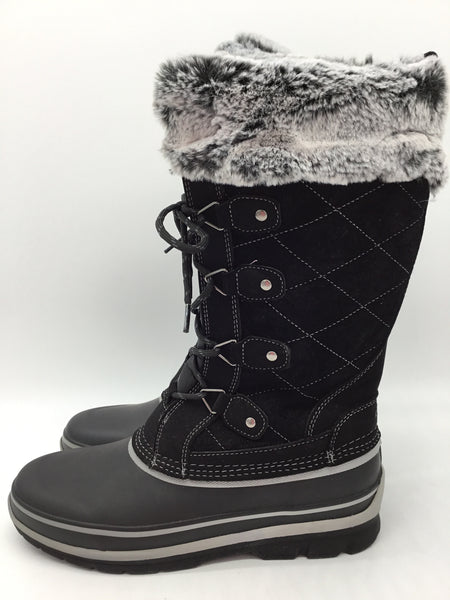 Khombu Size 9 Black Shoes